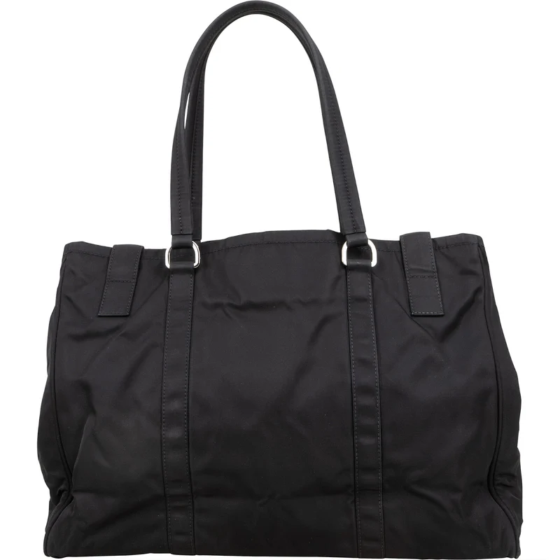 Prada Nylon Triangle Tote Handbag