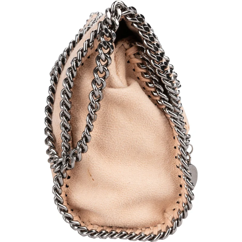 Stella McCartney Shaggy Falabella Fold Over Clutch Crossbody bag