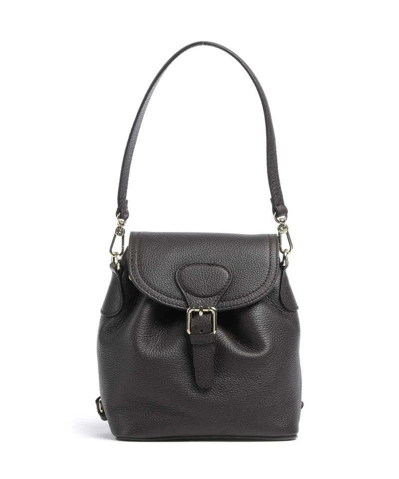 Abro Agave Daily Small Rucksack-Tasche dark brown