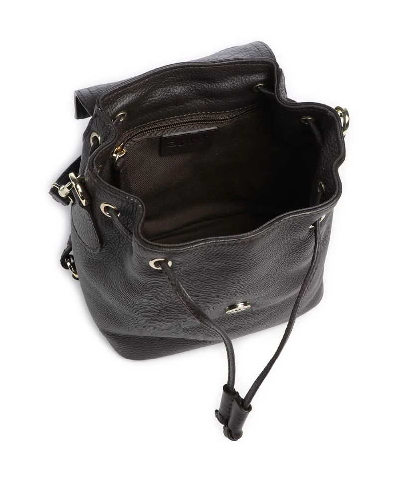 Abro Agave Daily Small Rucksack-Tasche dark brown