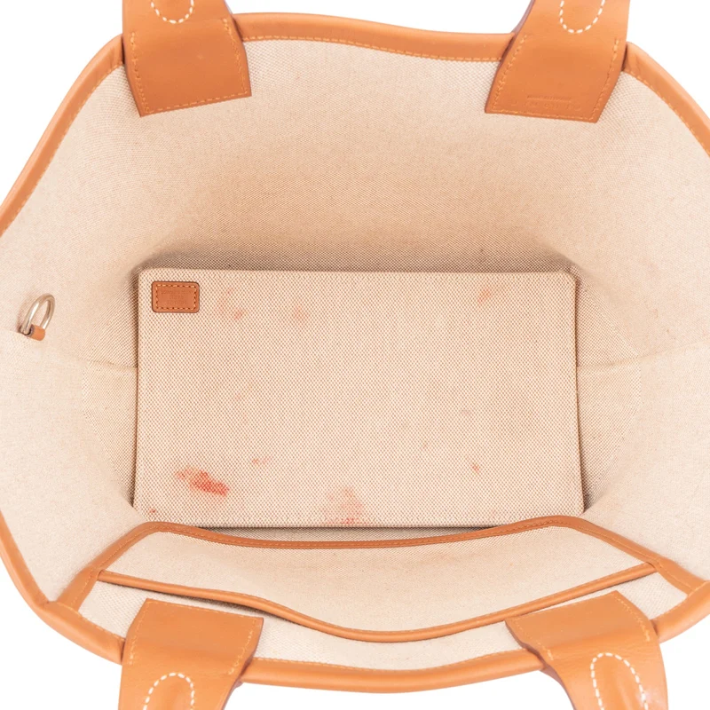 Hermès Canvas Monogram Steeple 25 Handbag