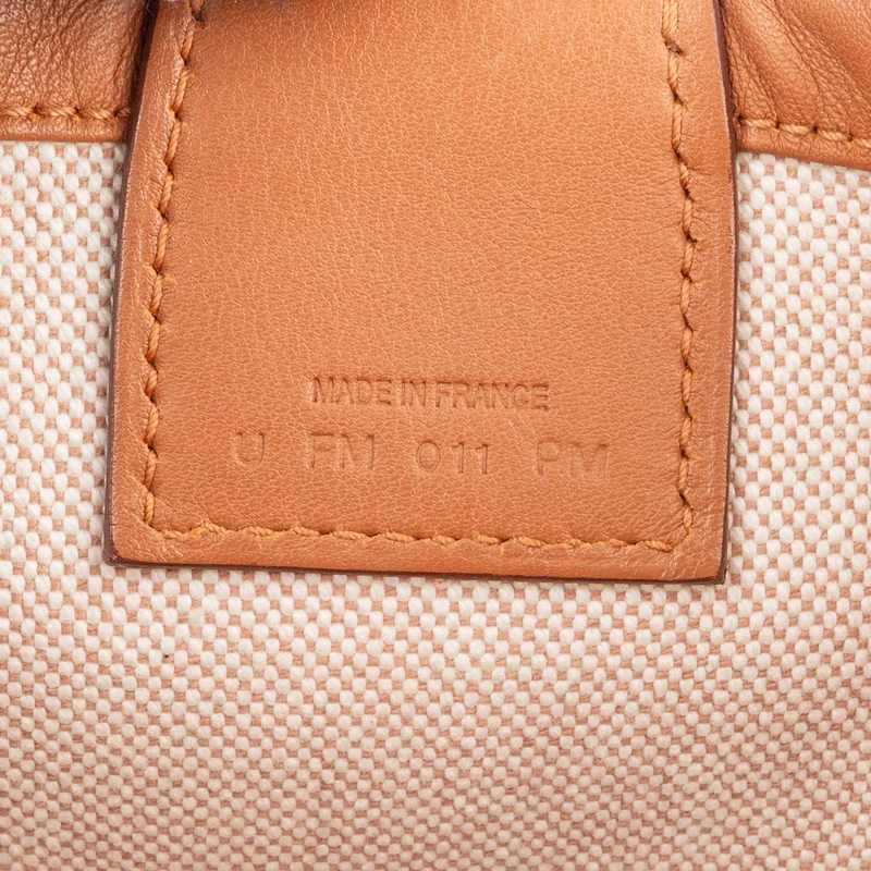 Hermès Canvas Monogram Steeple 25 Handbag