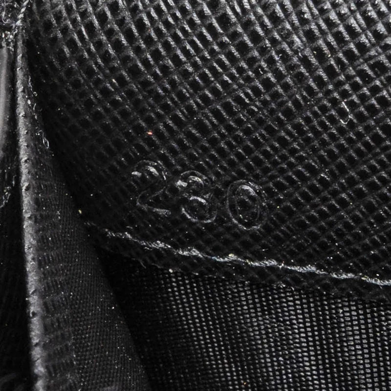 Prada Black Saffiano Leather Belt Crossbody Bag
