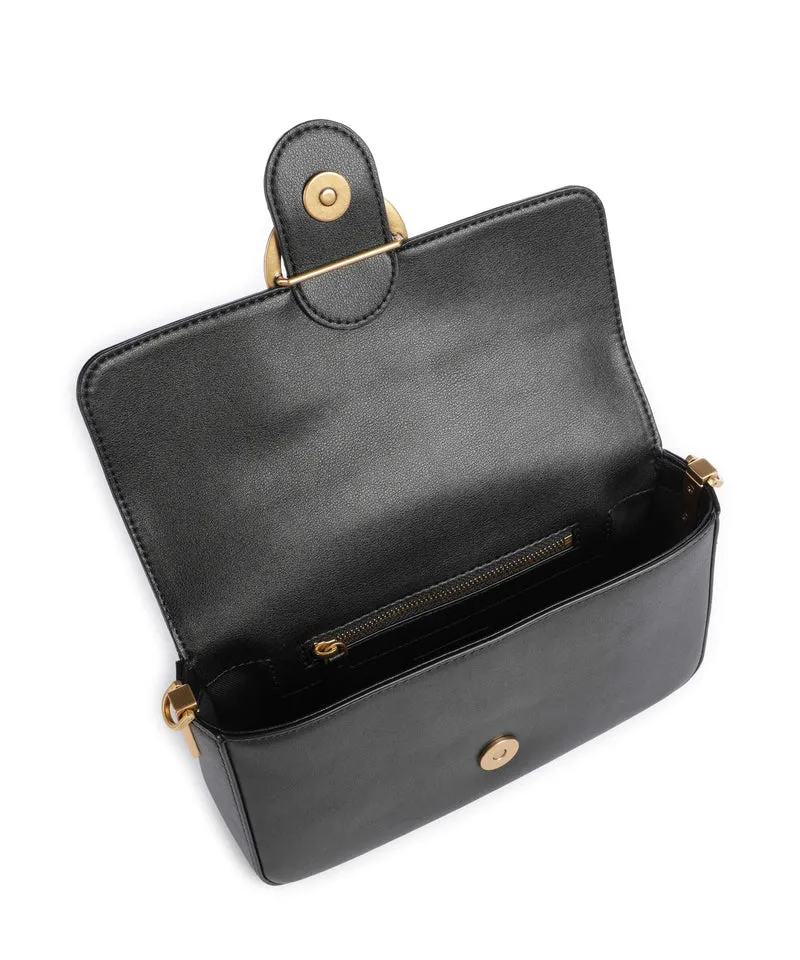 Pinko Love One Mini Slouchy Umhängetasche nero/antique gold