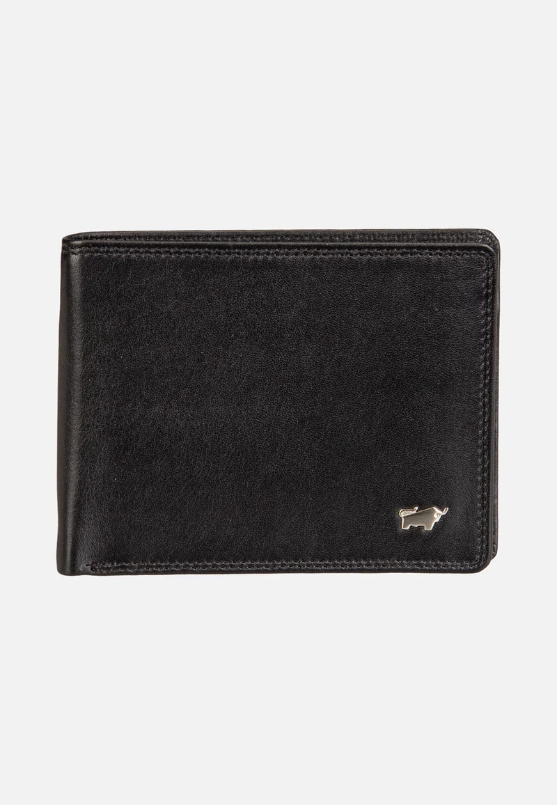 Golf RFID Coin Wallet 8Cs Black - Portemonnaie