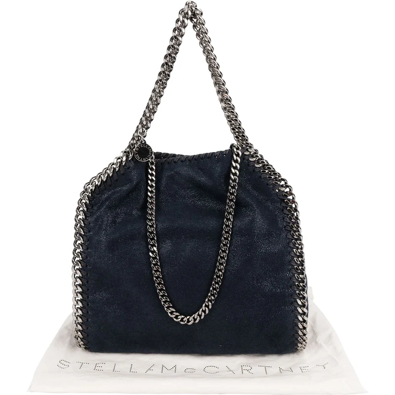 Stella McCartney Shaggy Falabella Fold Over Tote Crossbody Handbag
