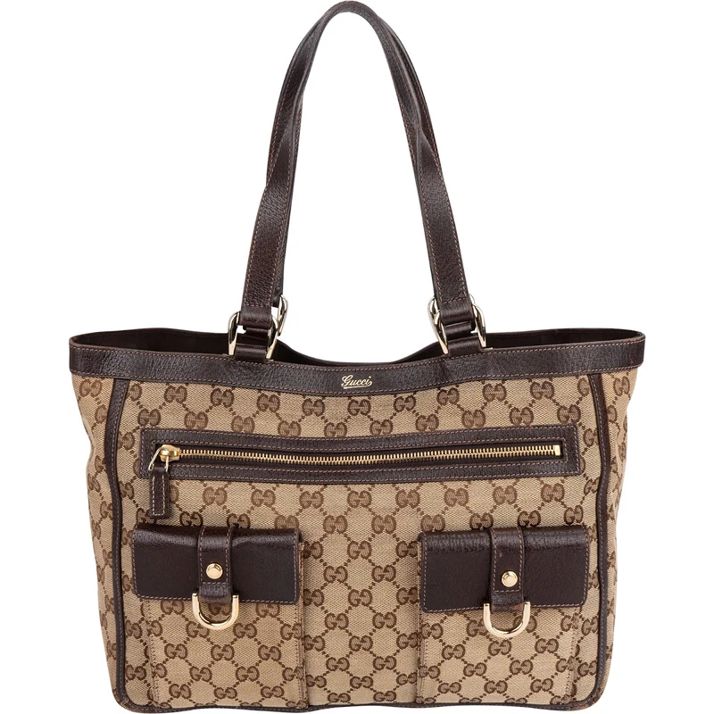 Gucci Monogram GG Canvas Abbey D-Ring Shoulder Bag