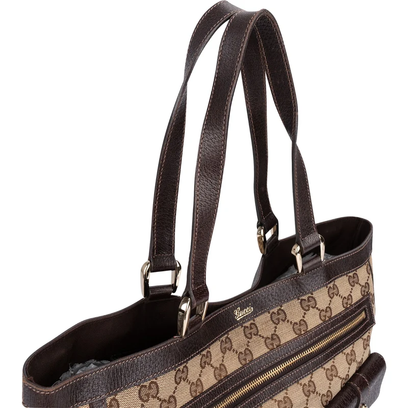 Gucci Monogram GG Canvas Abbey D-Ring Shoulder Bag