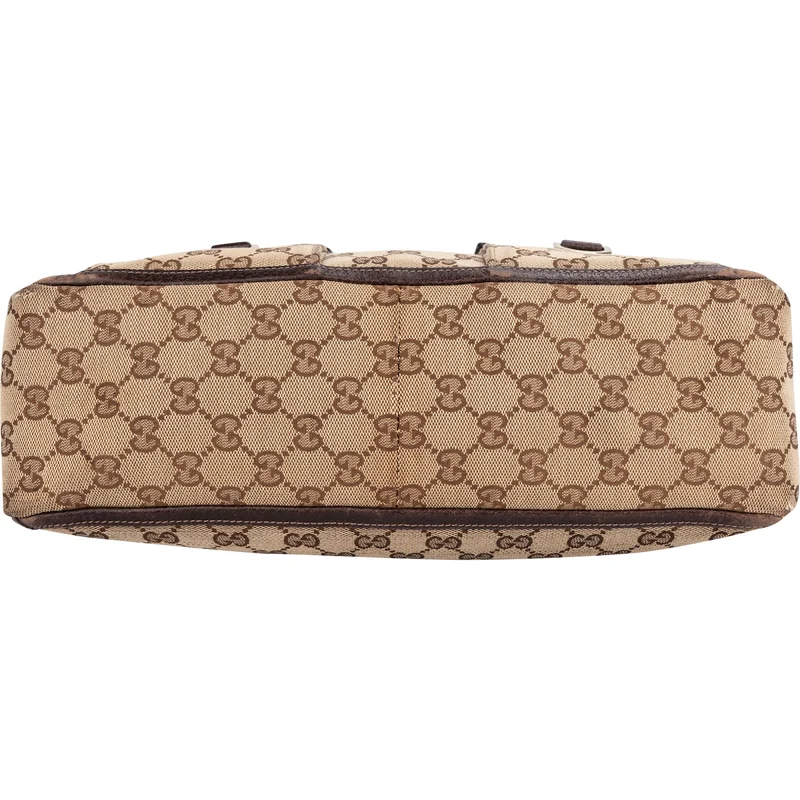 Gucci Monogram GG Canvas Abbey D-Ring Shoulder Bag