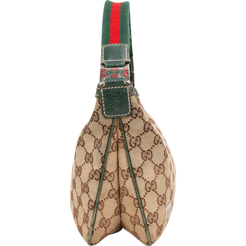 Gucci Monogram GG Web Sherry Line Handbag