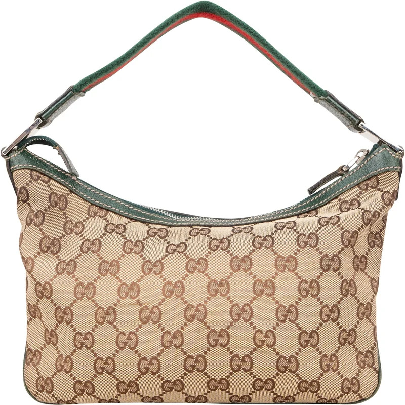 Gucci Monogram GG Web Sherry Line Handbag