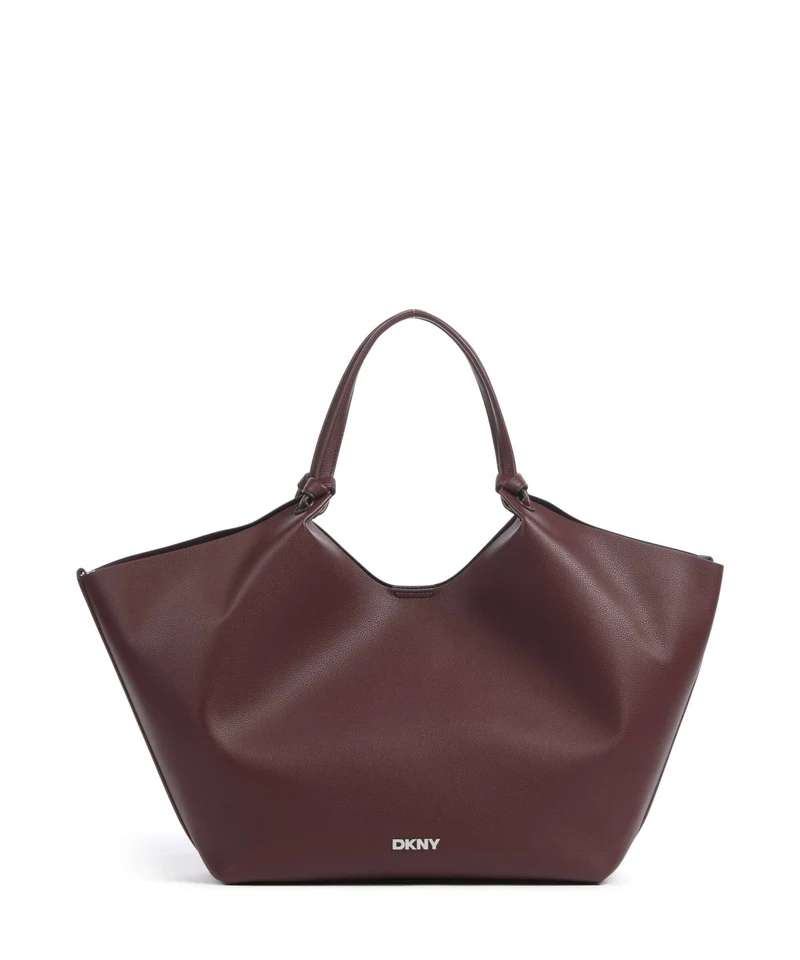 DKNY Paula Large Shopper aged wine