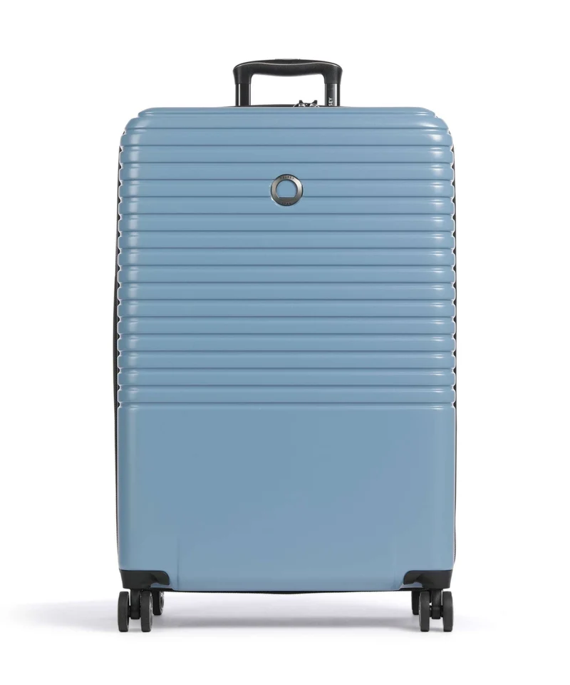 Delsey Paris Caumartin Plus 4-Rollen Trolley zinc blue