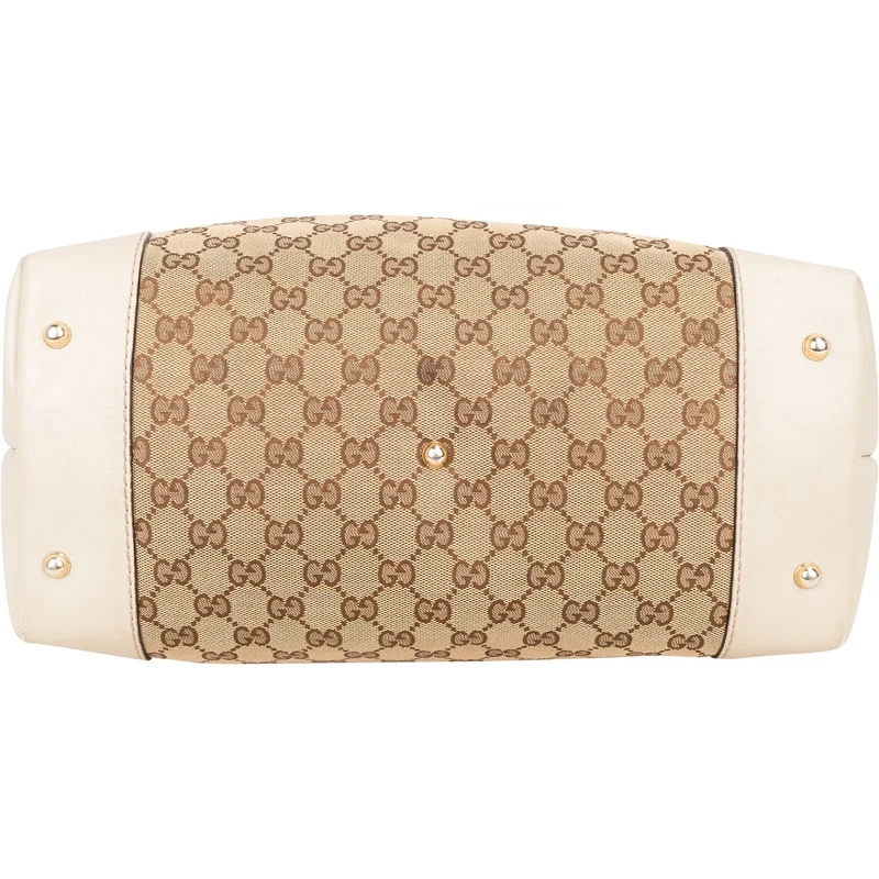 Gucci Monogram GG Charmy Tote Handbag