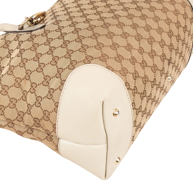 Gucci Monogram GG Charmy Tote Handbag