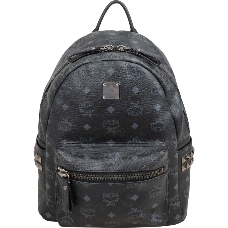MCM Monogram Visetos Stark Side Studs Backpack