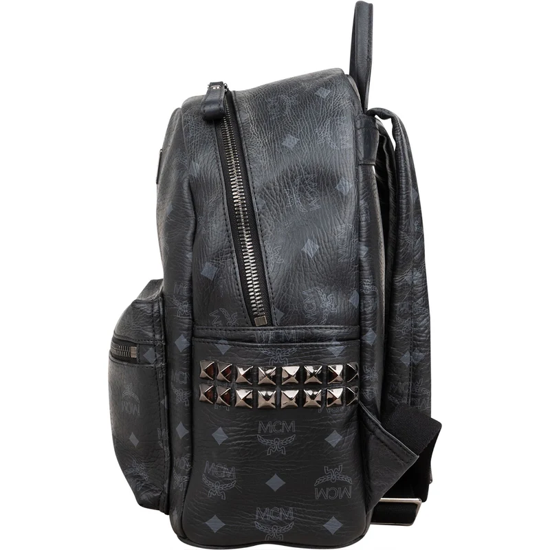 MCM Monogram Visetos Stark Side Studs Backpack