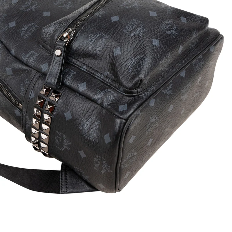 MCM Monogram Visetos Stark Side Studs Backpack