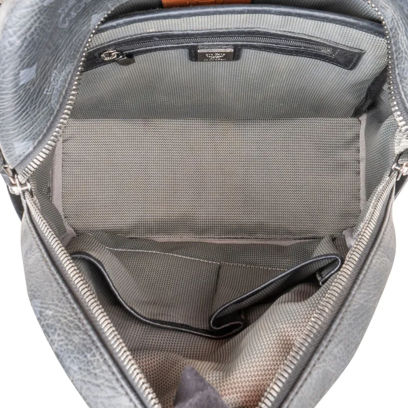 MCM Monogram Visetos Stark Side Studs Backpack
