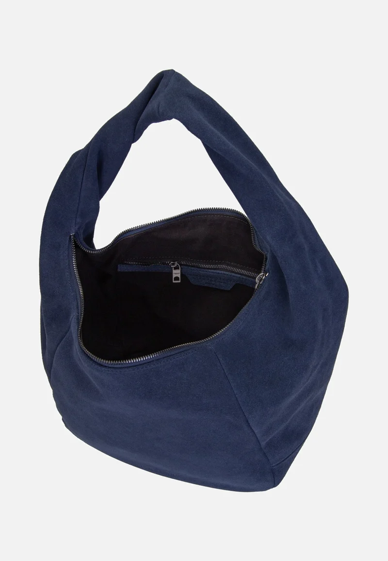 Farrah II Hobo M Hydro Suede Peacoat - Hobo Bag