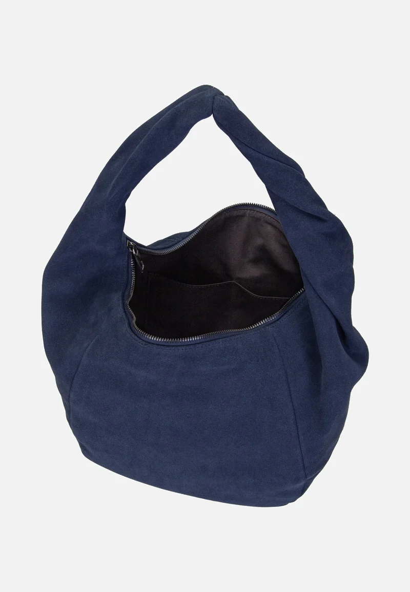 Farrah II Hobo M Hydro Suede Peacoat - Hobo Bag