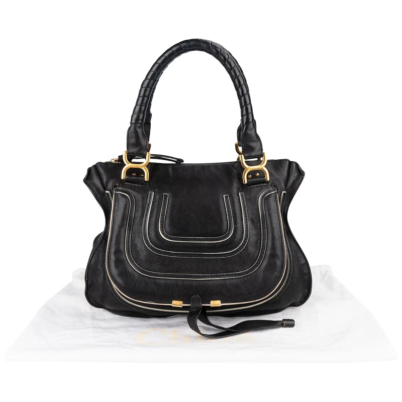 Chloé Leather Marcie Hobo Handbag
