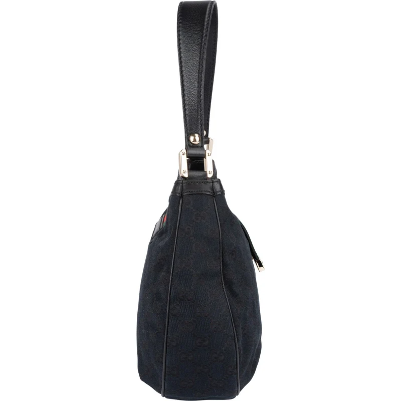 Gucci Monogram GG New Ladies Web Hobo Shoulder Bag
