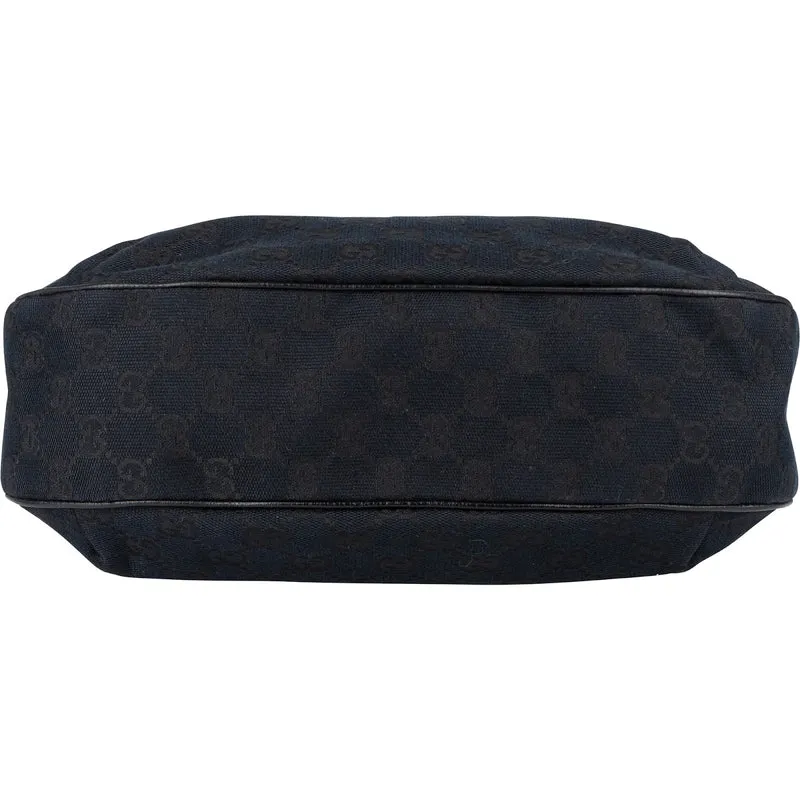 Gucci Monogram GG New Ladies Web Hobo Shoulder Bag