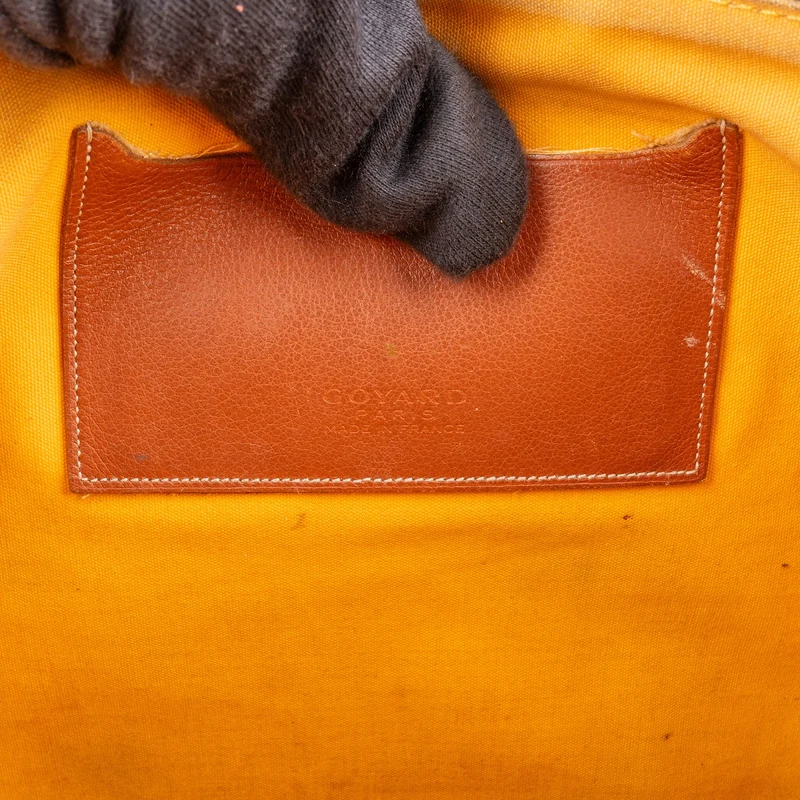 Goyard Goyardine Monogram Senat PM Clutch