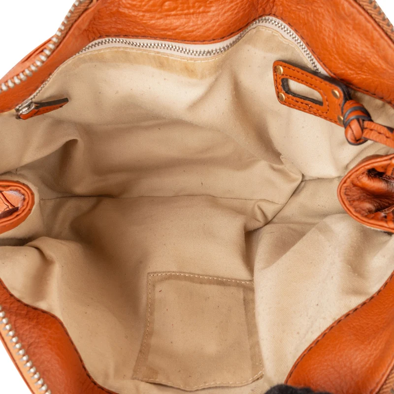 Chloé Grained Leather Paddington Satchel Handbag