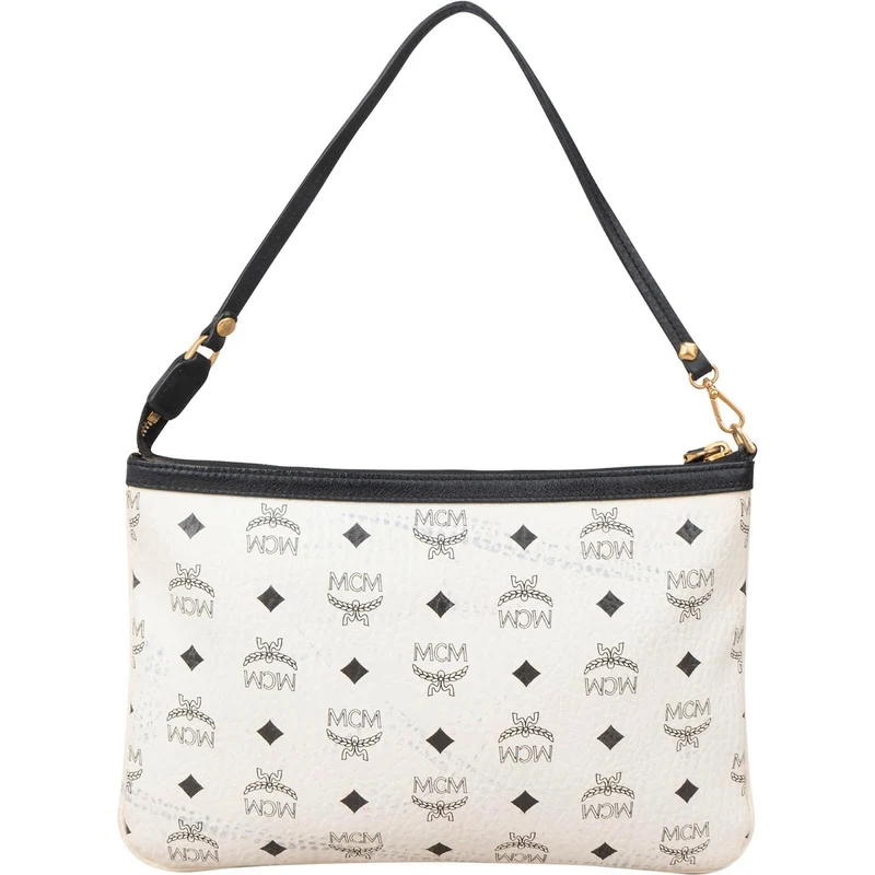 MCM Monogram Visetos Bicolor Reversible Clutch Accessoires Shoulder Bag
