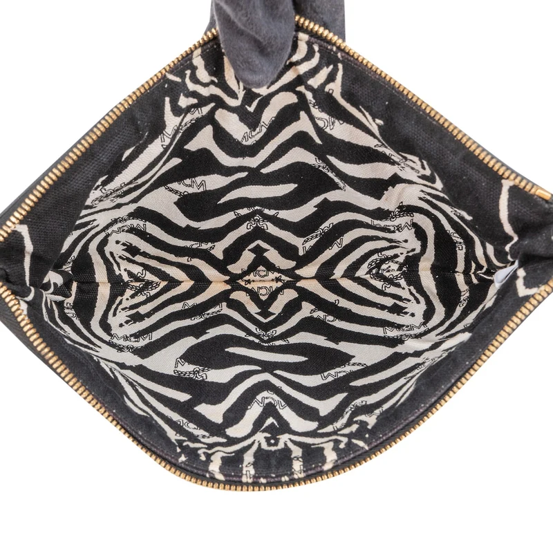 MCM Monogram Visetos Bicolor Reversible Clutch Accessoires Shoulder Bag