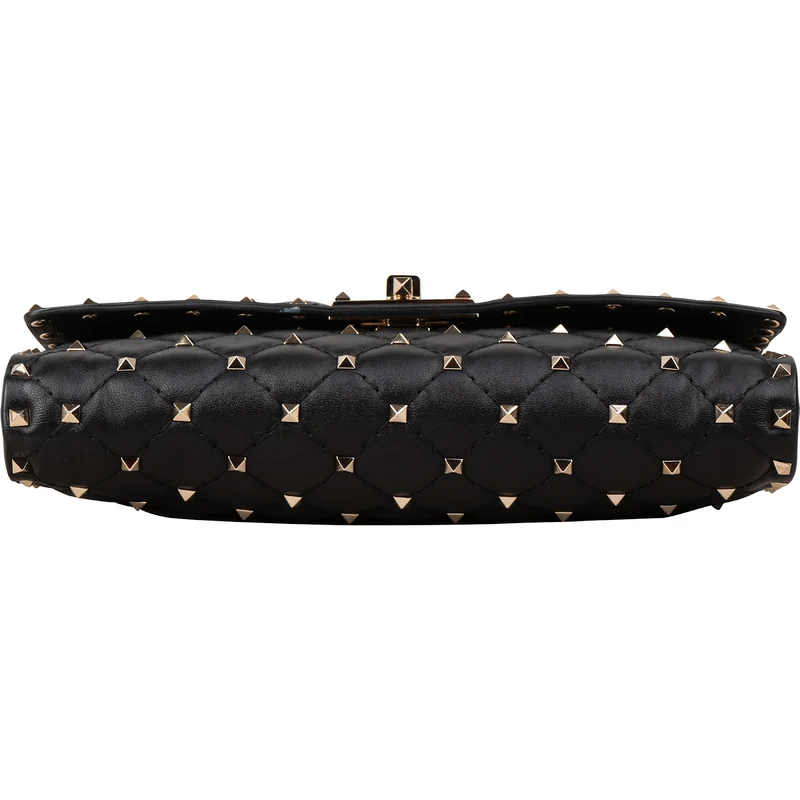 Valentino Garavani Quilted Leather Rockstud Spike Chain Crossbody Bag