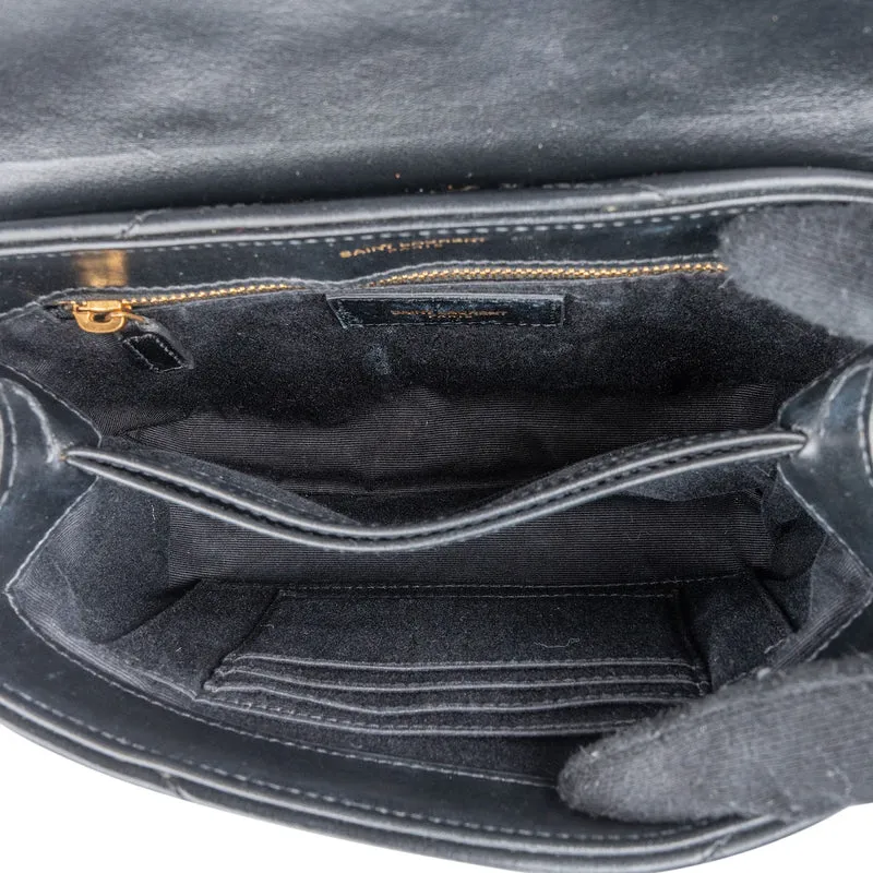 Saint Laurent Quilted Leather Loulou Toy Crossbody Bag