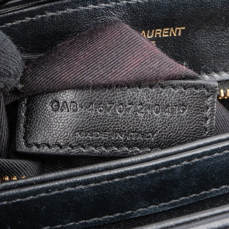 Saint Laurent Quilted Leather Loulou Toy Crossbody Bag