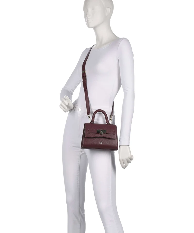 Aigner Farah XS Umhängetasche port red