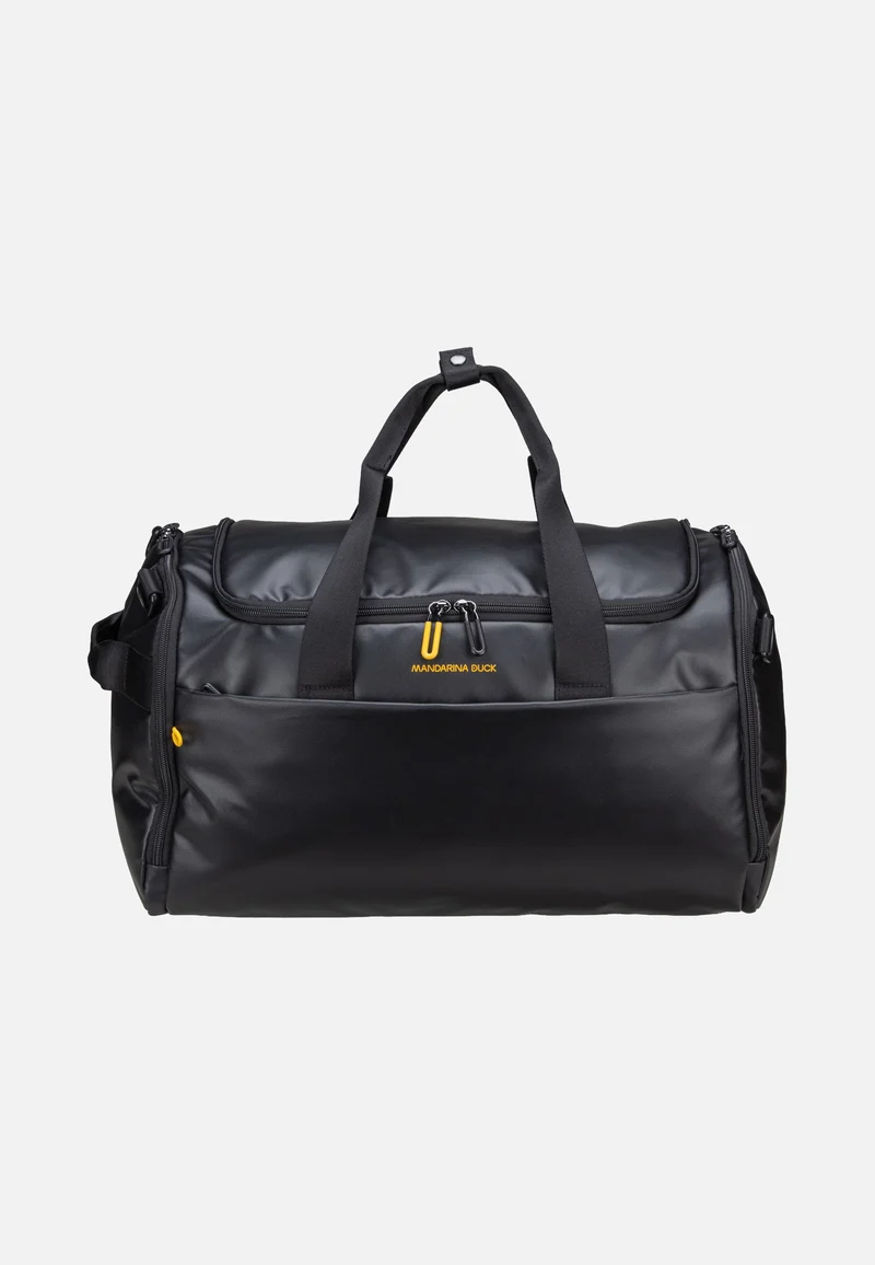 Eco Coated Duffle Black - Dufflebag