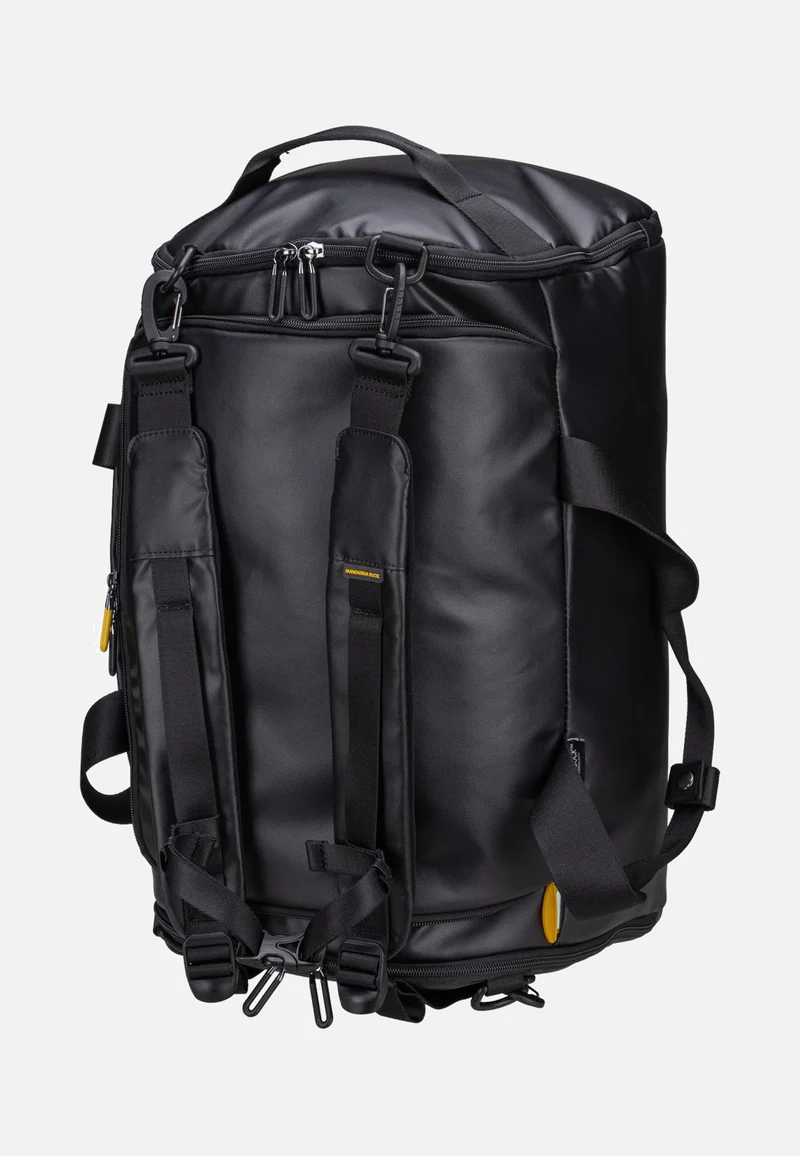 Eco Coated Duffle Black - Dufflebag