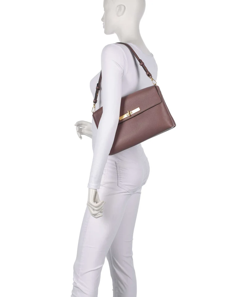 Abro Agave Twist Schultertasche rosewood