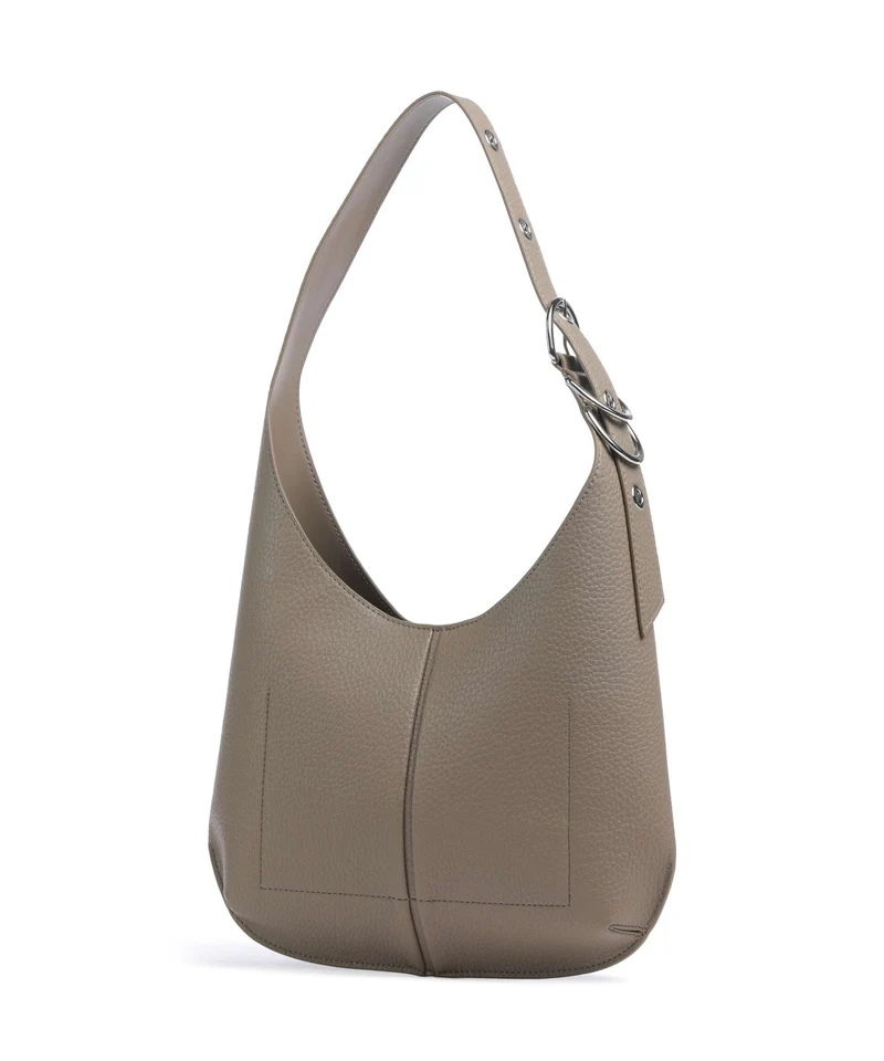 BOSS Clarice Beuteltasche brown overflow