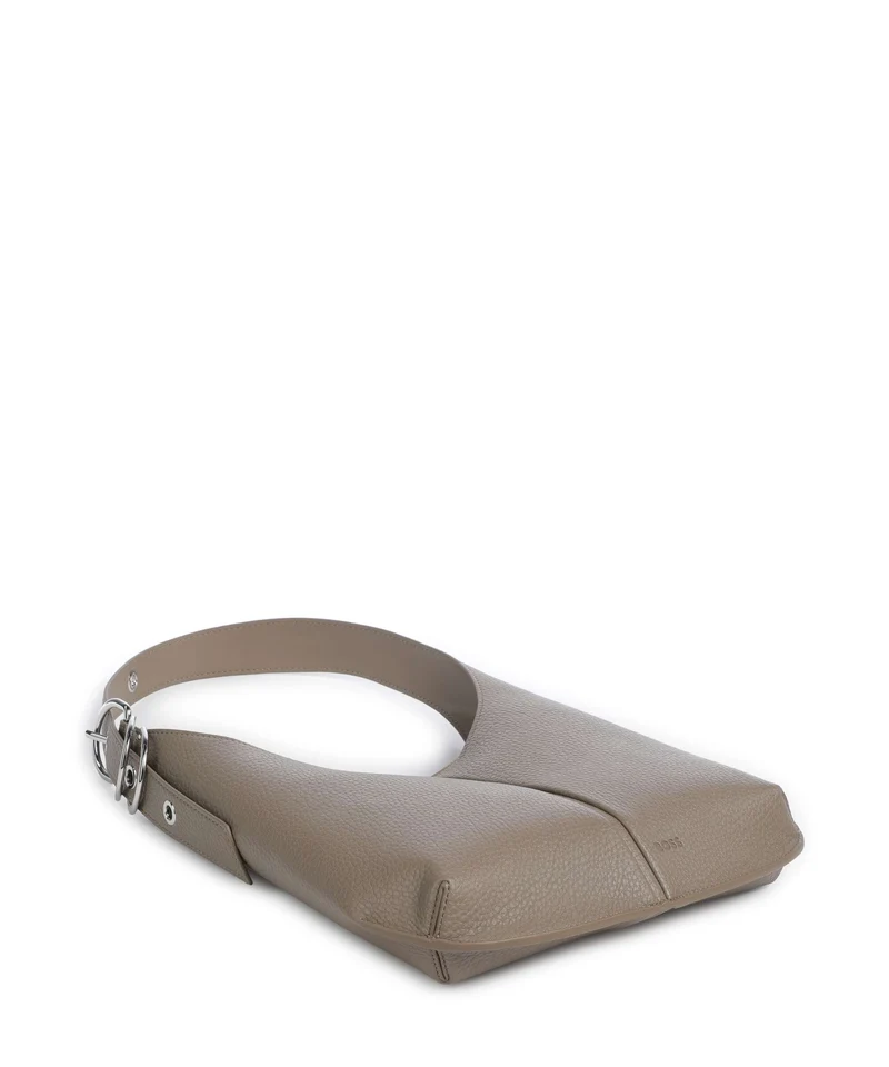 BOSS Clarice Beuteltasche brown overflow