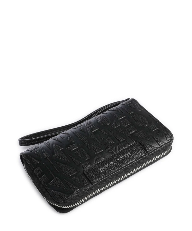 Armani Exchange Liz Monogram Geldbörse black