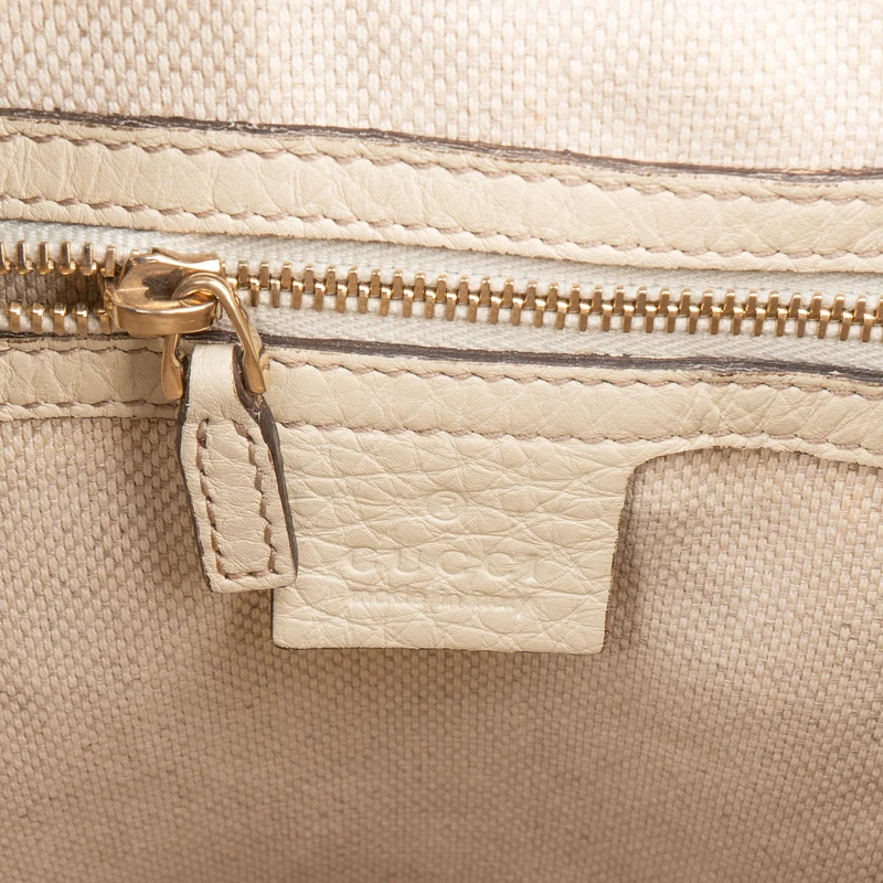 Gucci Monogram GG Canvas Diana Bambus Handle Small Tote Handbag