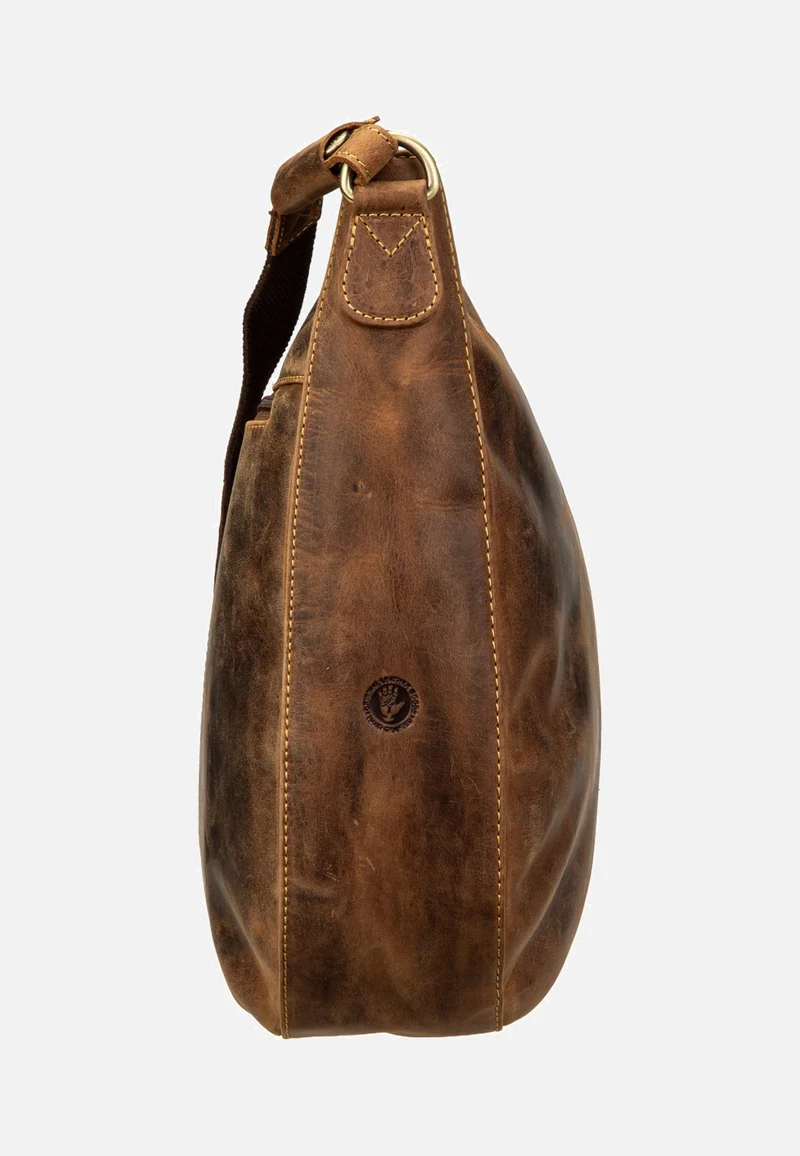 Vintage Wave Hobo Sattelbraun - Hobo Bag
