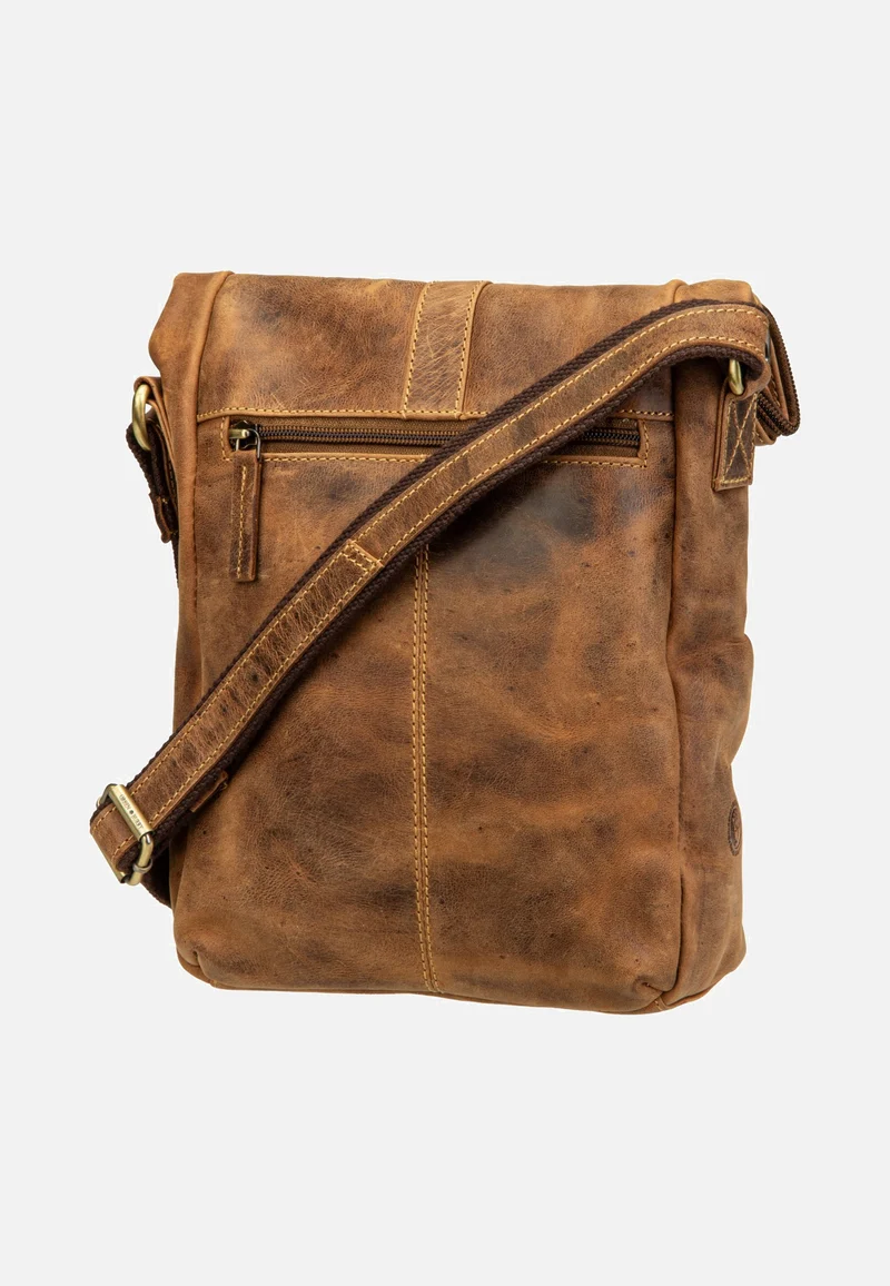 Vintage Foldflap Sattelbraun - Crossbody Bag