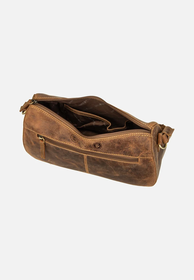 Vintage Umhängetasche 1442 Sattelbraun - Umhängetasche