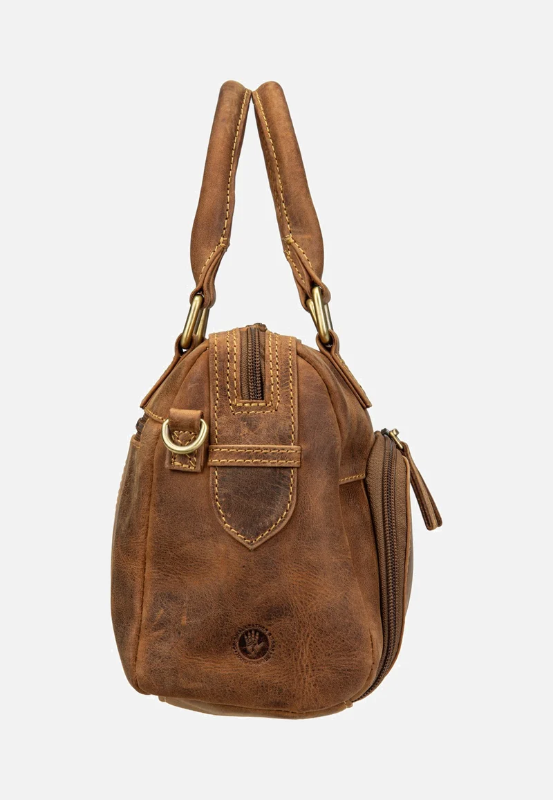 Vintage Umhängetasche 1445 Sattelbraun - Tote Bag