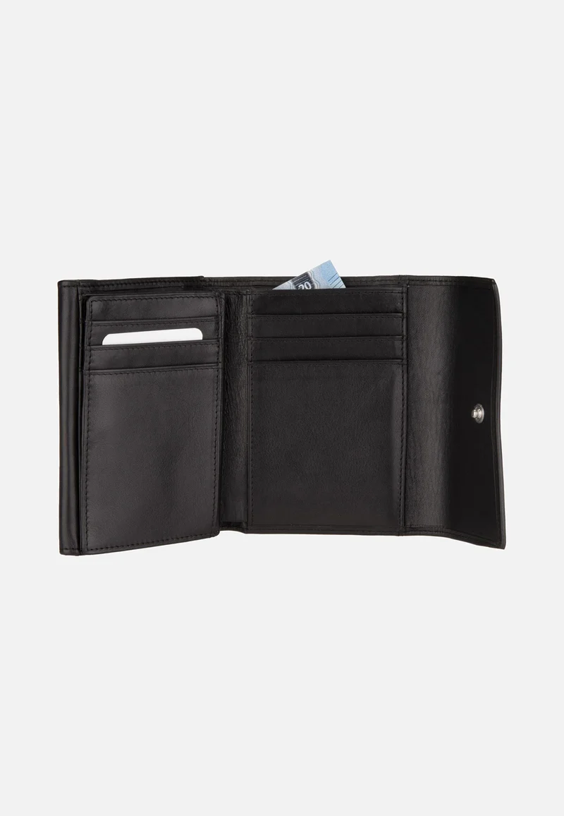 Soft 70363 Wienerschachtel Schwarz - Portemonnaie