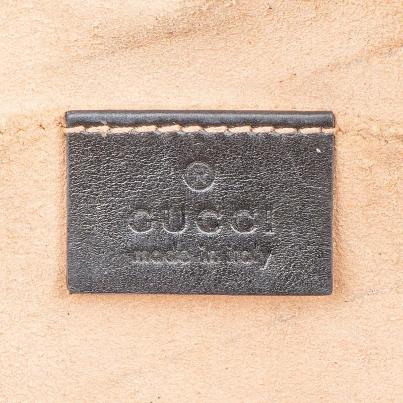 Gucci Matelassé Leather GG Marmont Mini Camera Crossbody Bag