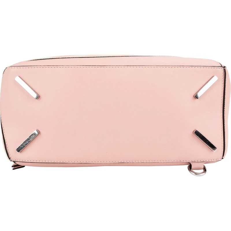 Loewe Leather Gingham Salmon Puzzle Handbag